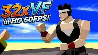 [WIP] 32X Virtua Fighter in HD 60FPS screenshot 5