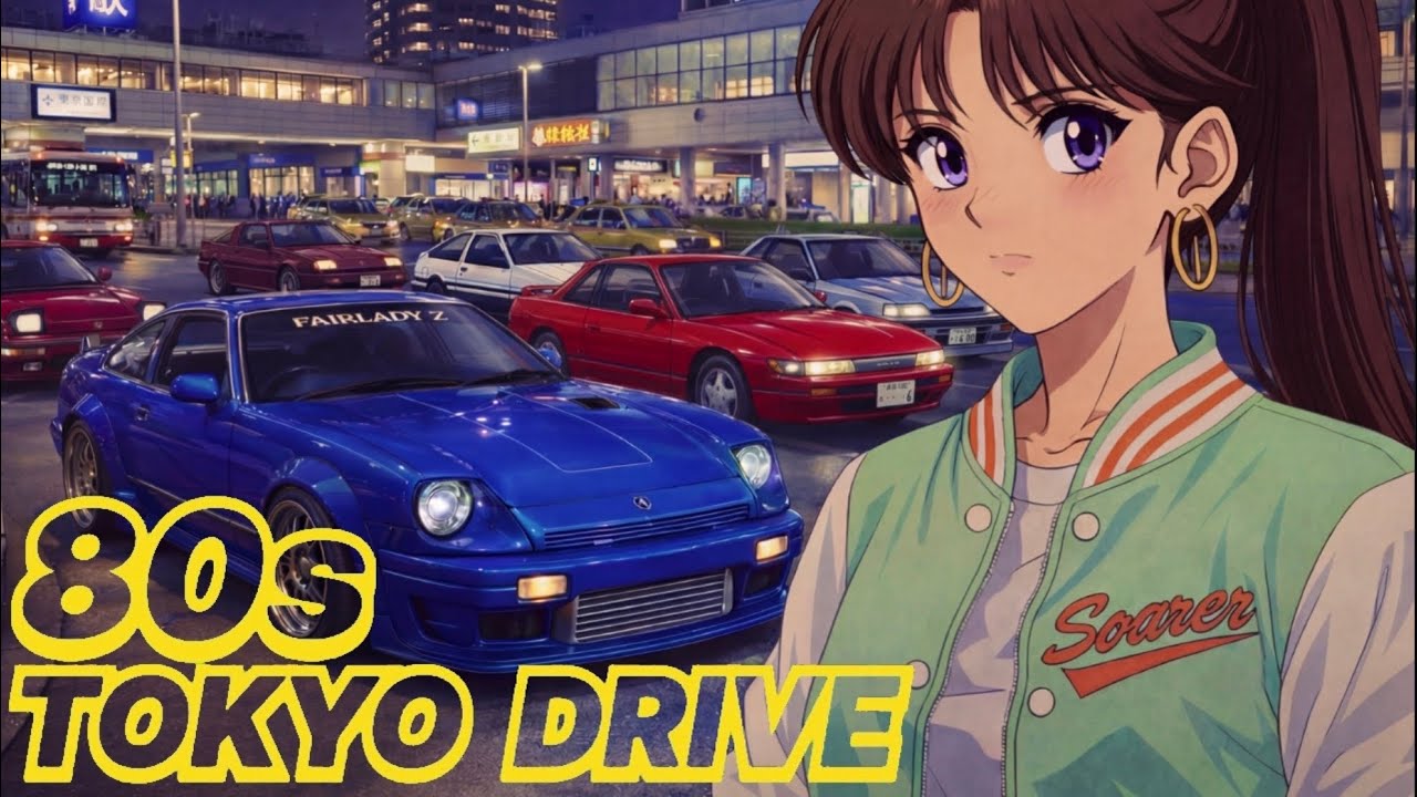 CITY POP 80s JAPAN】RETRO TOKYO DRIVE SOUND🌃RELAXING CHILL BEATS