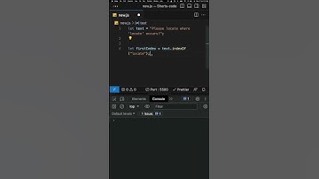 String Search Methods in JavaScript IndexOf & lastIndexOf