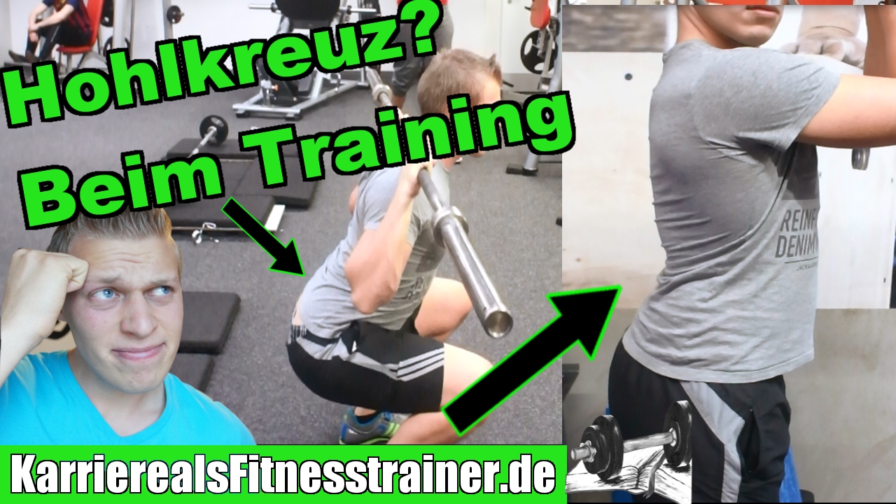 Hohlkreuz beim Training? Schädlich oder Sinnvoll?