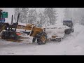 01-28-2021 Cisco, CA - I-80 closure after semis getting stuck in heavy snow