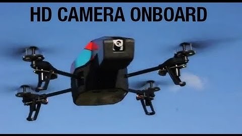 New AR.Drone 2.0: HD CAMERA onboard