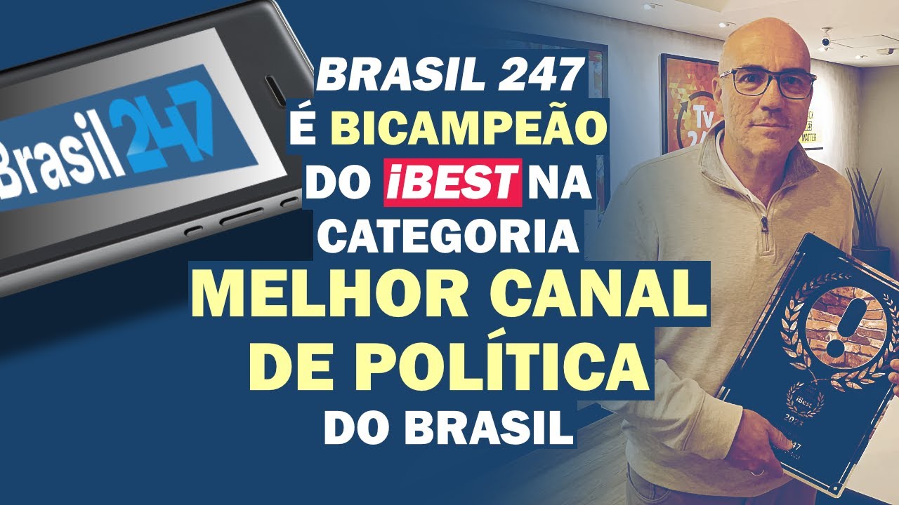 iBEST É O MAIS TRADICIONAL PRÊMIO DA BRASILEIRA; 247 VENCEU NO