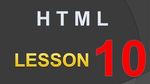 TTP | HTML | LE 10 - How to give Internal Document Reference using link in html (On Demand)