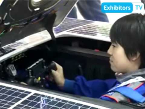 Tokai University - Japan designed Tokai Challenger - A Solar Car (Exhibitors TV @WFES 2014)