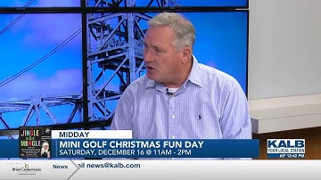 Mini Golf Christmas Fun Day