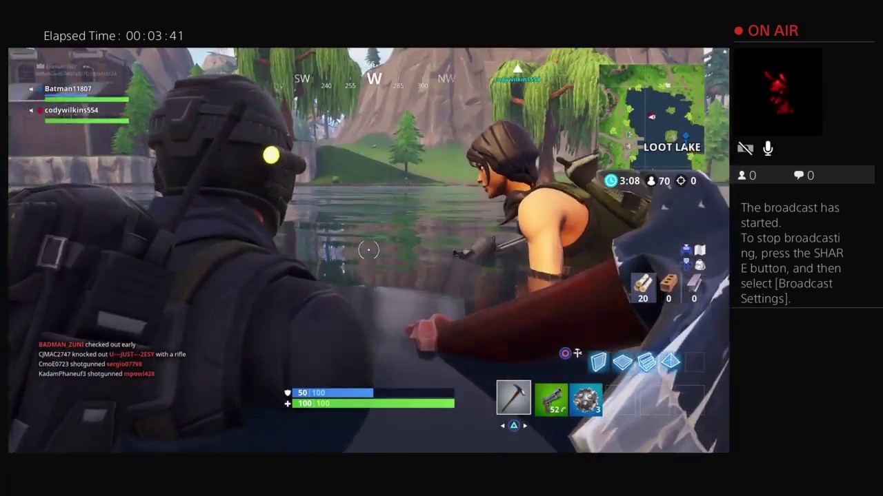 Fortnite with raymond
