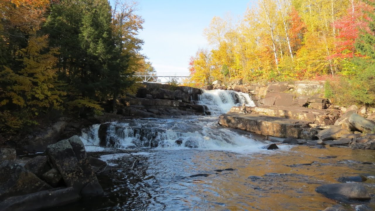 SENTIER CHUTES A MARCOTTE PARC NATUREL RÉGIONAL DE PORTNEUF YouTube