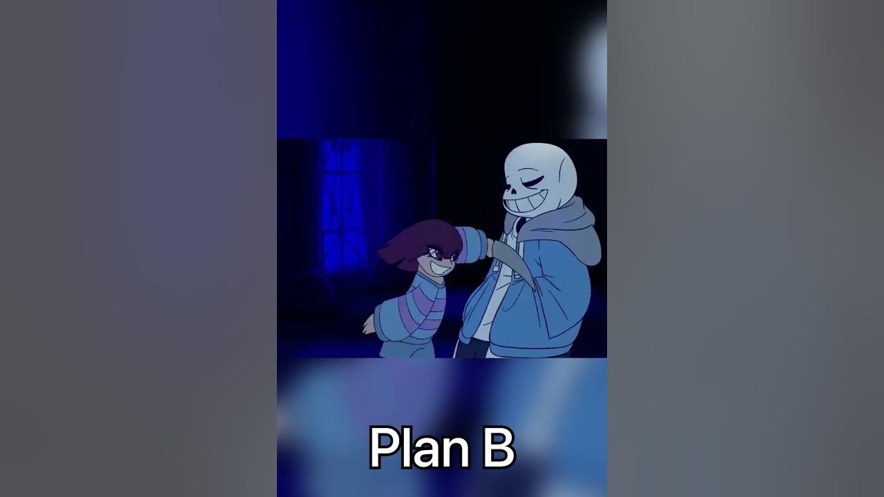 plan-a-vs-plan-b-undertale-shorts
