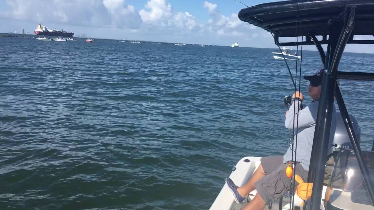 Galveston north jetty 10.16.2016 YouTube