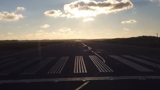 (HD) Finnair A319-112 takeoff Helsinki EFHK HEL 22R for Munich AY807