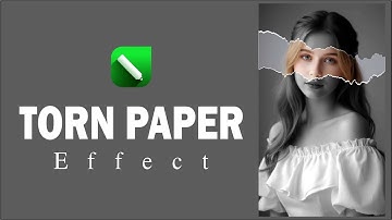 how to create torn paper effect in corel draw