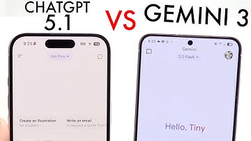 ChatGPT 5.1 Vs Google Gemini 3! (Which Is Better?)