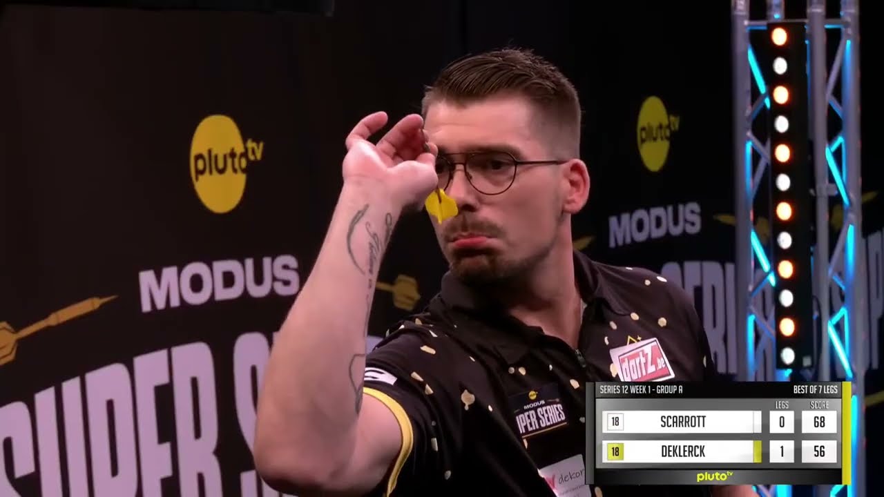 Jasper Scarrott vs Stijn Deklerck Highlights / MODUS Super Series 12 Week 1 Group A Session 1