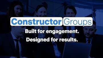 Discover Constructor GROUPS
