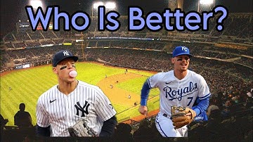 Aaron Judge vs Bobby Witt Jr.