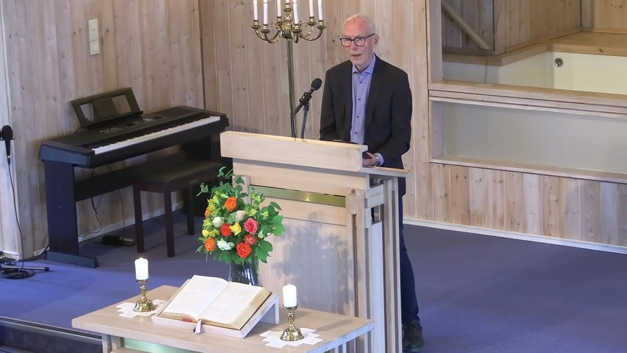 Velkommen til gudstjeneste! Taler:  Einar Berger