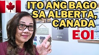 ALBERTA EXPRESSION OF INTEREST,  BAGONG PARAAN SA PAG-AAPPLY SA ALBERTA, CANADA #alberta #canada