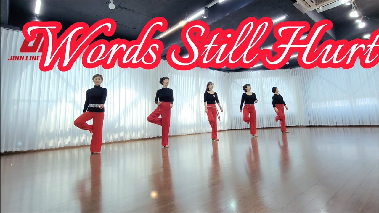 Words Still Hurt Level:Intermediate/JOINLINEDANCE - YouTube