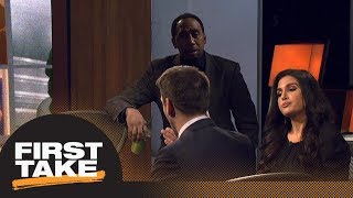 Max's take on Tom Brady makes Stephen A. almost leave the set | First Take | ESPN