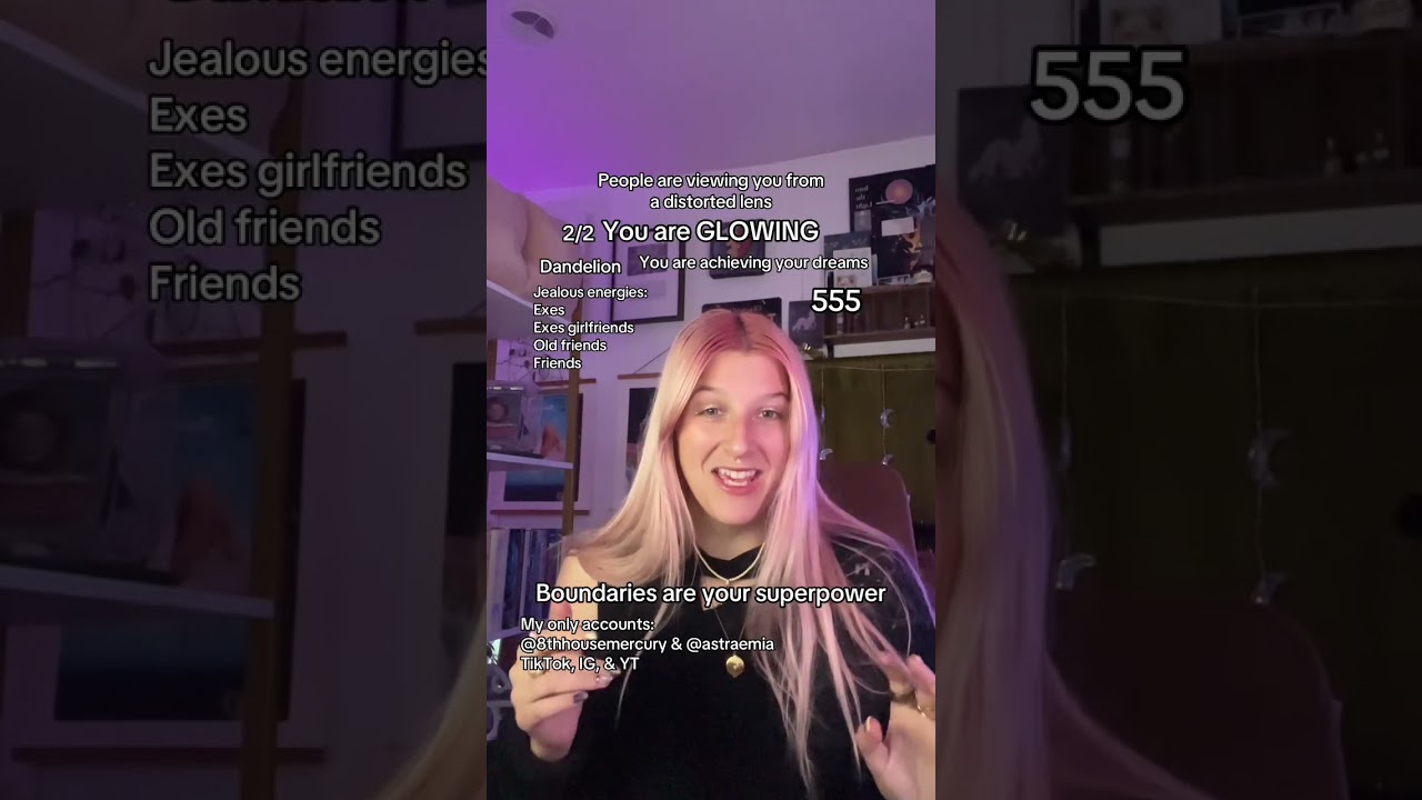 GLOWING 🫵 // people are noticing, but your boundaries are HOLDING