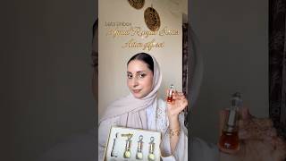 Royal Attar gift set by Ajmal perfumes #oud #ajmal #perfumes #makeup #viral #fragnance #scent #dance