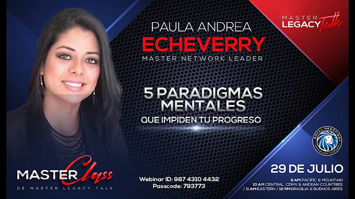 Master Class Paula Andrea Echeverry