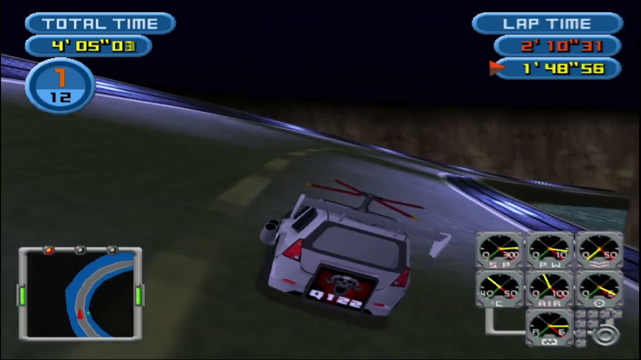 Gadget racers, a close finish (pcsx2)