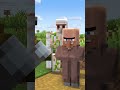 Villagers VS Pillagers  #minecraft #minecraftgameplay #gaming