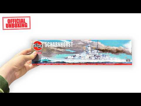 Official Unboxing - Scharnhorst (A04206V) | Airfix