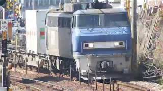 JR山陽本線　貨物列車　EF200ー18