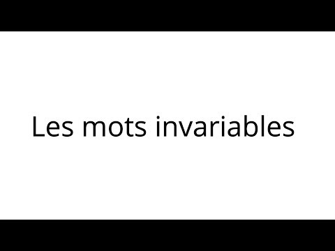 Vidéo: Comment Noyer Les Mots Dans Une Chanson