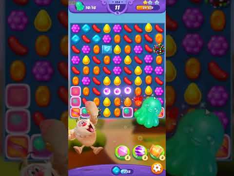 Candy Crush FRIENDS Saga level 124 no boosters