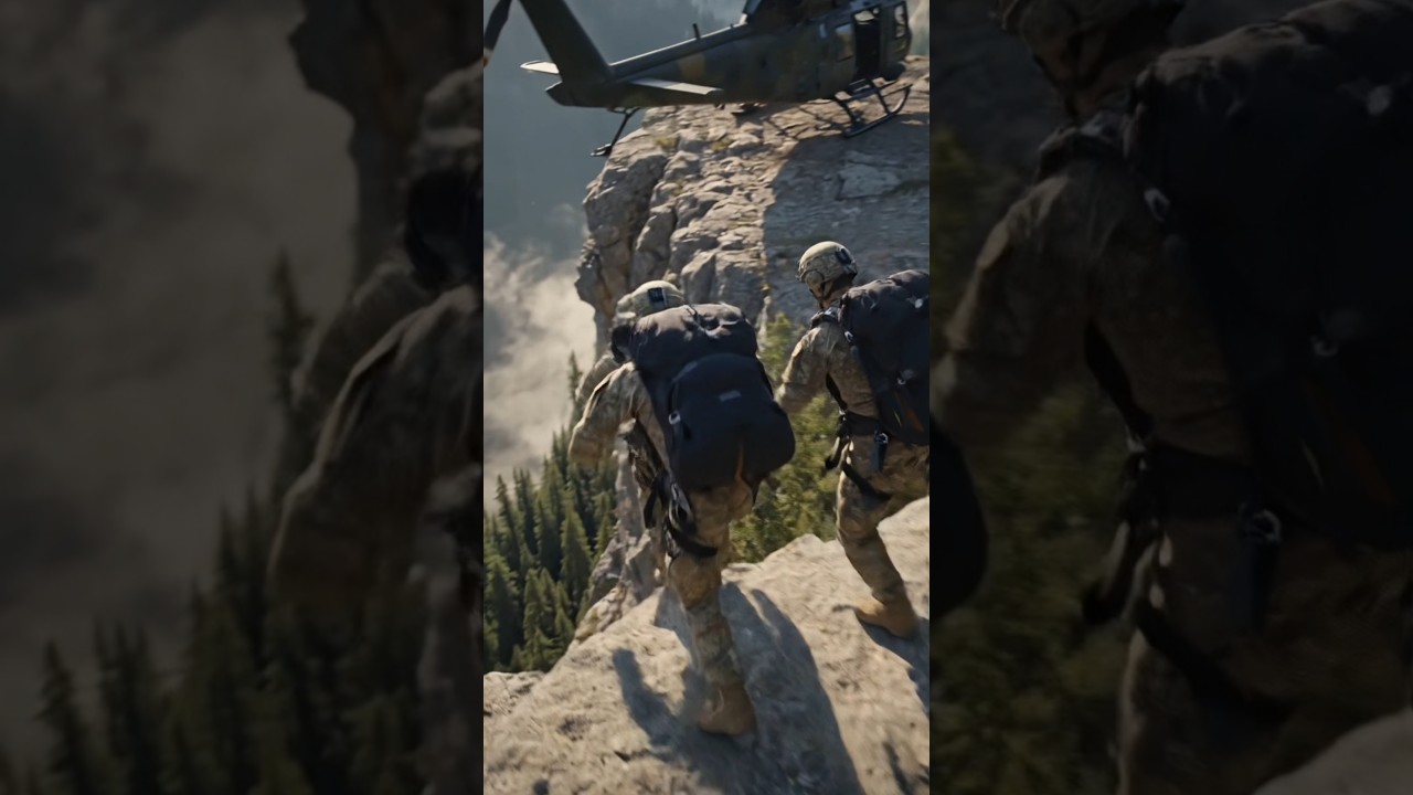 Military reaching where Helicopter can't