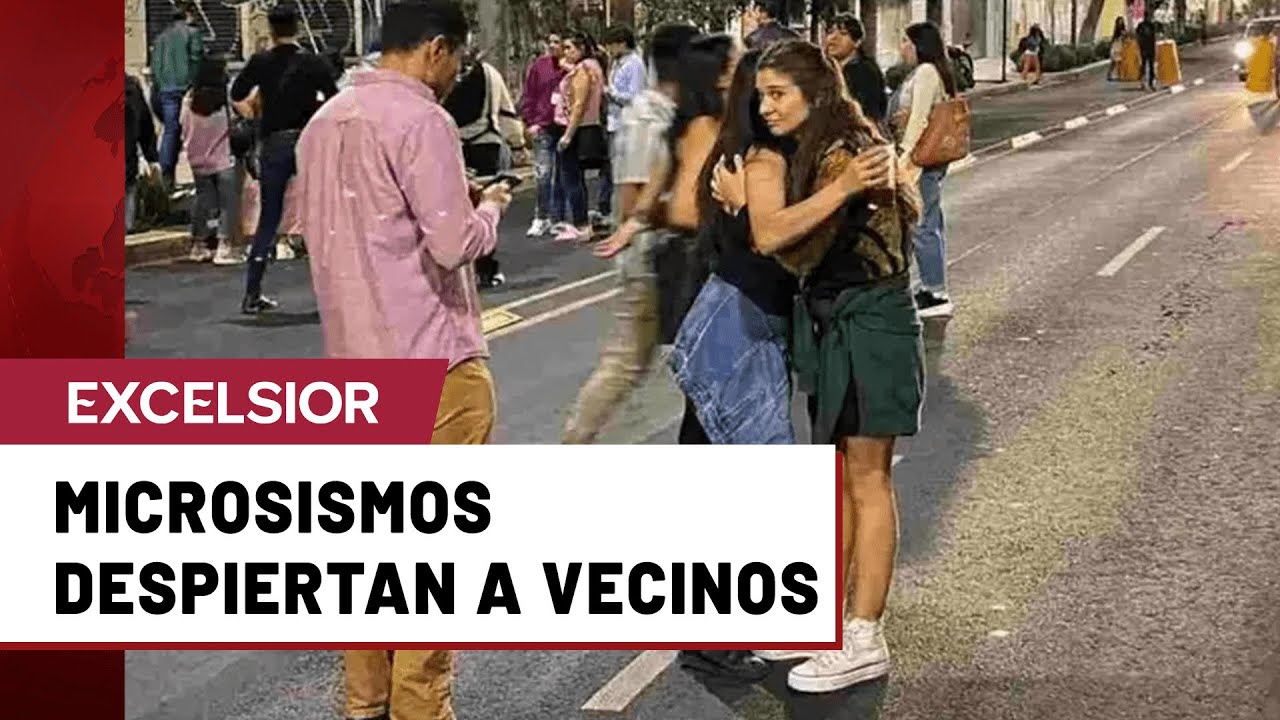 Serie de microsismos despierta a habitantes en la zona poniente de la Ciudad de México