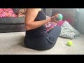 Pelvic release + tennis balls