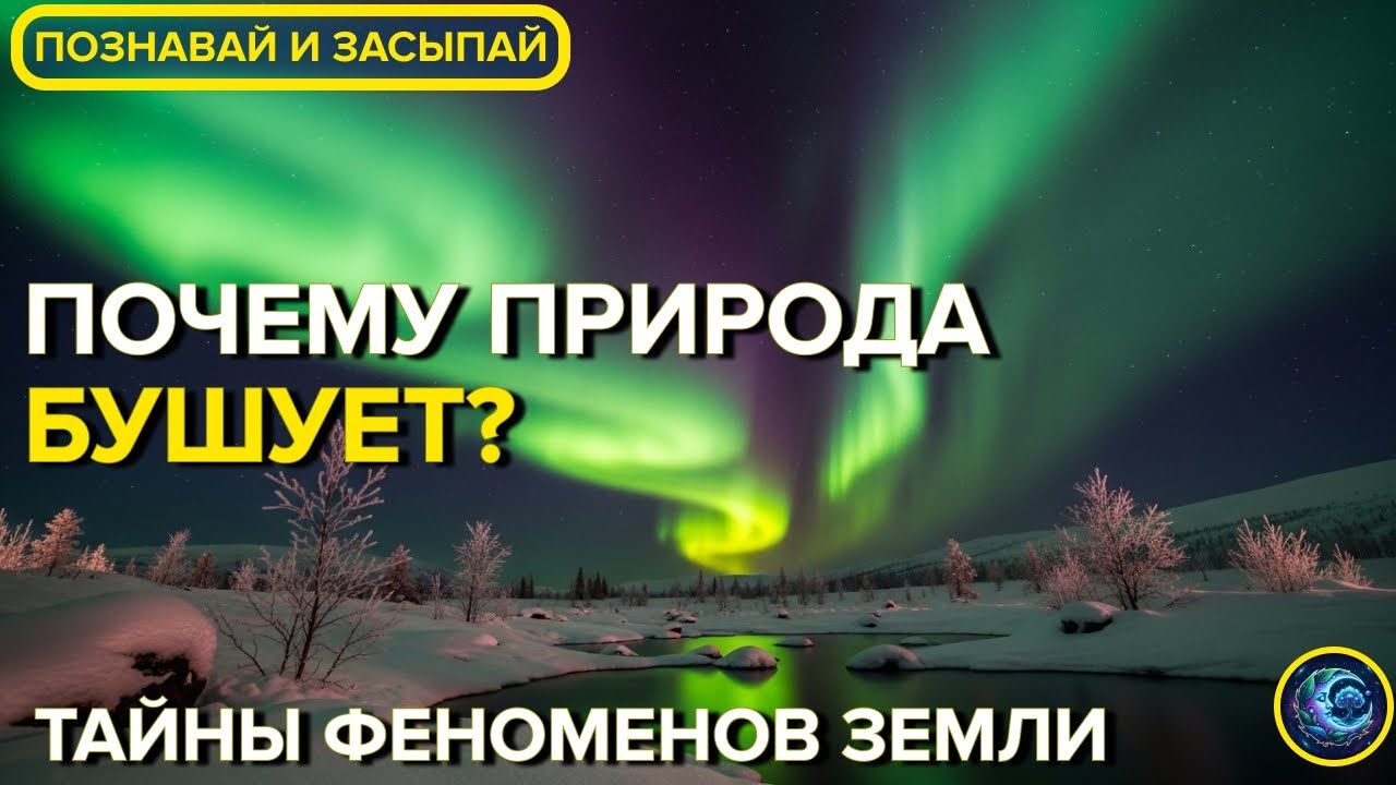 😴Лекция для Сна🌖 Природные Феномены: Как Работает Наша Планета - Часть 1