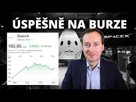 SpaceX na burze. Emise akcií nekončí. Pasivní investoři budou nuceni nakupovat.