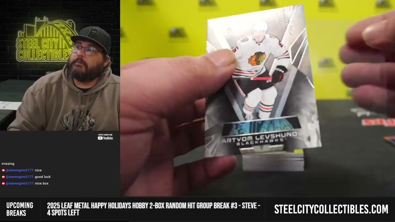 Набор Upper Deck Black Diamond Hockey TWO Hobby Box 2025-26 - эксклюзивная случайная выгрузка 2 к...