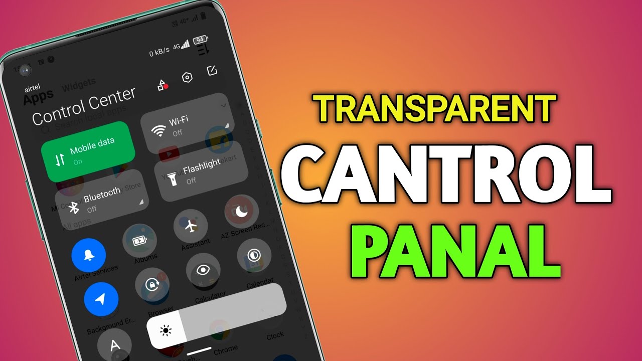 how to set transparent notification on any vivo mobile - YouTube