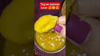 Aam ras Puri ??? shorts aamras puri youtubeshorts viral