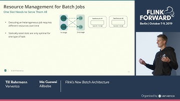 Flink’s New Batch Architecture - Till Rohrmann & Ma Guowei