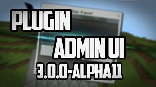•PLUGIN ADMIN-UI | PARA POCKETMINE & HOST | 1.2.13 | [MRGAZHETHAYT]