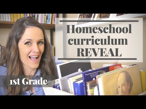 Curriculum REVEAL for first grade 2025/26 school year for our Charlotte Mason Homeschool thumbnail