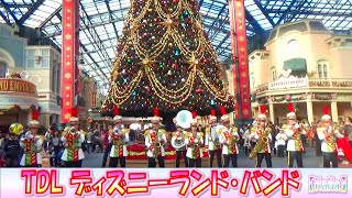 【ディズニーランド】ディズニーランド・バンド「クリスマスソング」（2019.12）【HaNa】