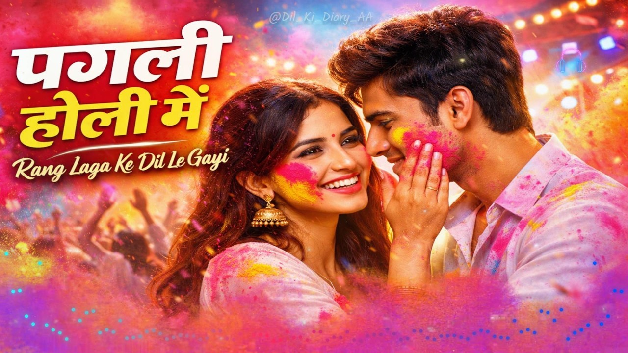 Pagli Holi Mein - Rang Laga Ke Dil Le Gayi | Viral Holi Song | #holi #trending @Dil_Ki_Diary_AA