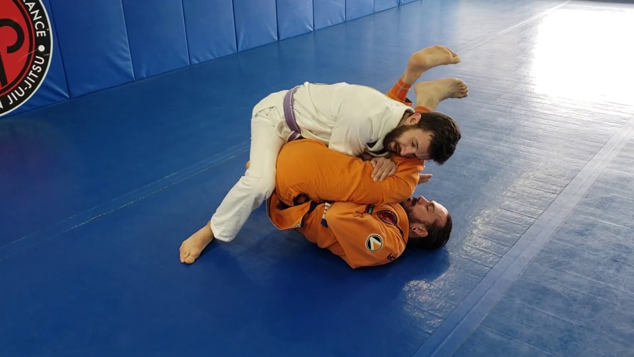 Armbar Defense From Guard - Hand Behind the Leg - YouTube