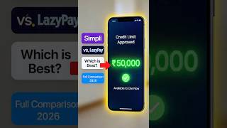 Simpl vs LazyPay vs Paytm Postpaid — Which is Best for You (2026) #shorts