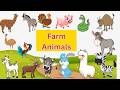Old MacDonald Farm Song 🐷🐔 | Kids Animal Sounds Song + Nursery Rhymes