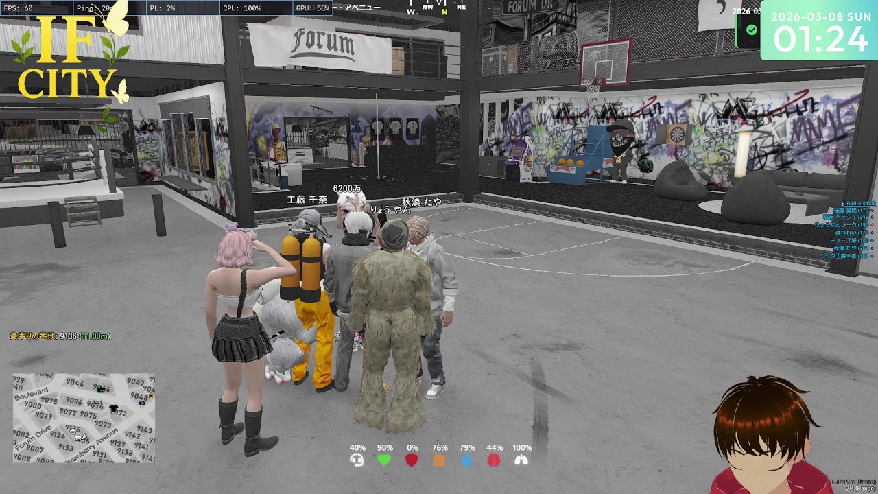 【#IFCityRP / #gtaRP 】ギャング生活42日目　 【りょうやん/個人勢 #vtuber 】